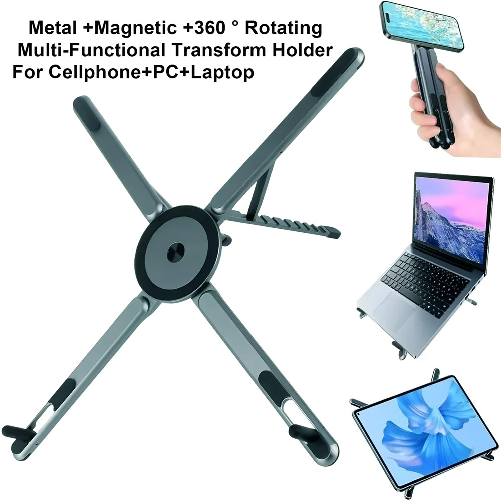 알루미늄 합금 노트북 스탠드 접이식 자기식 책상 휴대폰 - Laptop Stand Dock Aluminum 리뷰 및 가격