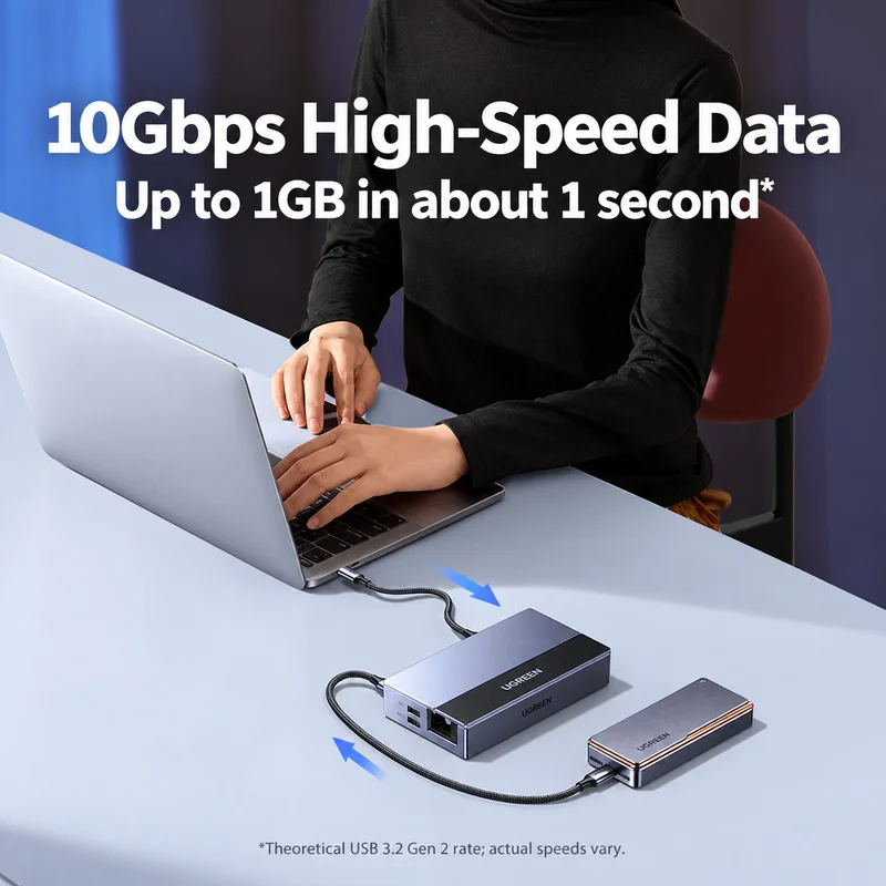 UGREEN 55733 9-in-1 스팀 덱 도킹 스테 - Usb C Dock With 100W Pd 리뷰 및 가격