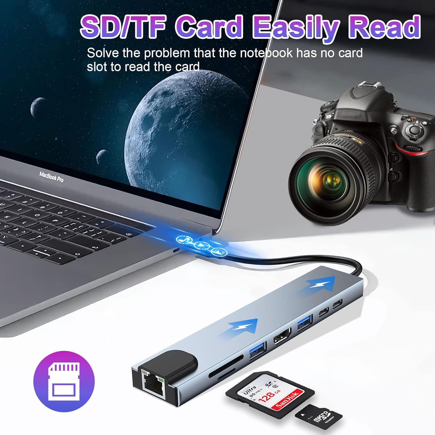 USB C 허브 타입 C 스플리터 썬더볼트 3 도킹 스 - Docking Station For Macbook Pro 리뷰 및 가격