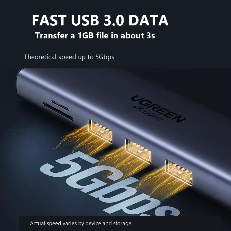 UGREEN CM498 25042, 9-in-1 USB - Usb C Hub Sd Card Reader 4K Hdmi 리뷰 및 가격