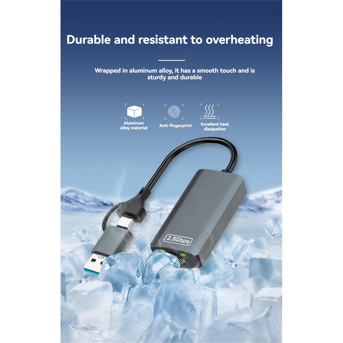 디지털 에센셜 2500Mbps USB 3.0/타입 C  - Usb C Hub Ethernet 2.5G 리뷰 및 가격